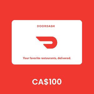DoorDash Canada CA$100 Gift Card product image