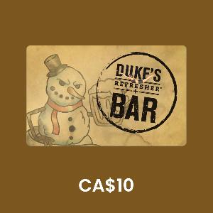 Duke's Refresher+Bar CA$10 Gift Card product image