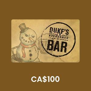 Duke's Refresher+Bar CA$100 Gift Card product image