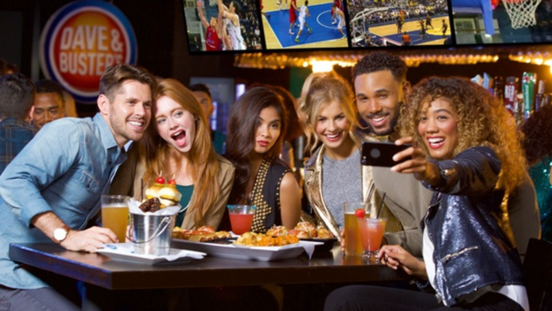 Dave & Buster's brand image