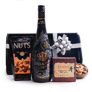 Non-Alcoholic Cider, Cheese and Nuts set product image