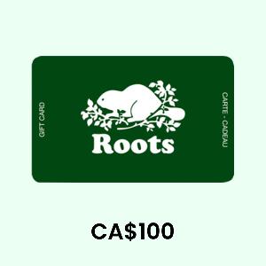 Roots Canada CA$100 Gift Card product image