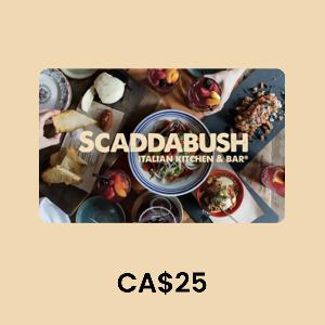 Scaddabush Italian Kitchen & Bar® CA$25 Gift Card product image