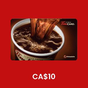 Tim Hortons CA$10 Gift Card product image