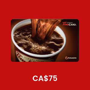 Tim Hortons CA$75 Gift Card product image
