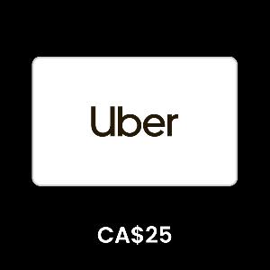 Uber Canada CA$25 Gift Card product image