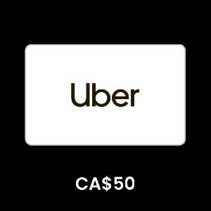 Uber Canada CA$50 Gift Card product image