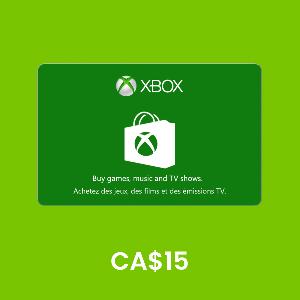 Xbox Canada CA$15 Gift Card product image