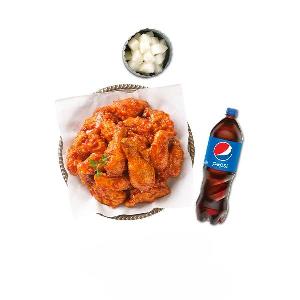 Seasoned Chicken + Coke 1.25L product image