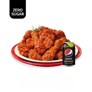 Zero Sugar Seasoned Chicken + Zero Cola 355mL product image