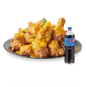 Boneless Nacho Cheese & Spicy Pepper Sauce Chicken + Coke 1.25L product image