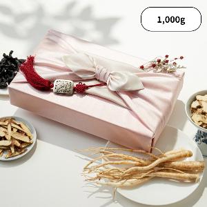 Sweet Braised Balloon Flower Root (Flower Ribbon Wrap Package-Light Red) 1,000g product image