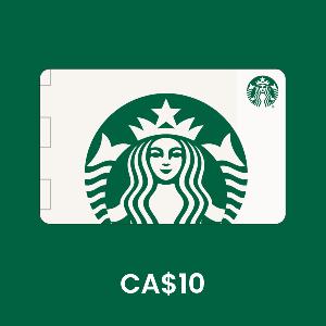 Starbucks Canada CA$10 Gift Card product image
