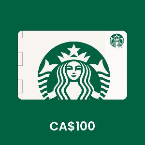Starbucks Canada CA$100 Gift Card product image