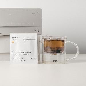 "Gift Set" Tea Mug & Non-caffeine Leaf Tea Set-Pumpkin Tea product image