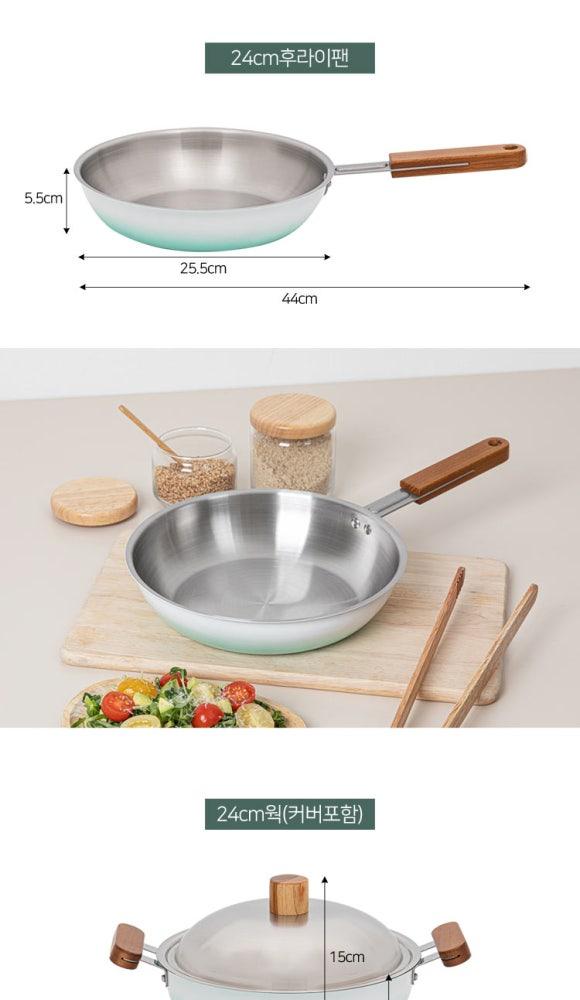 韓国キッチン用品アイゼンベルク バリム ステンレス製セラミック調理