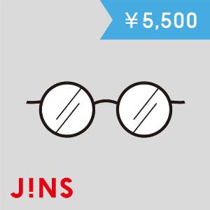 JINS ¥5,500 Gift Card product image