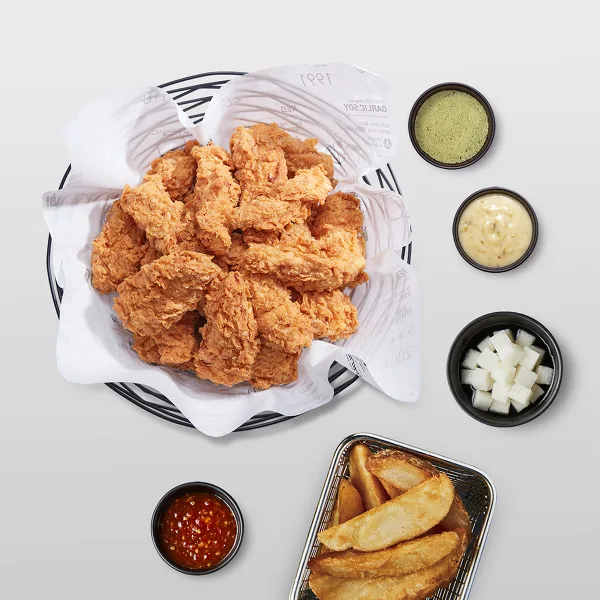 韓国キョチョン・チキンリアルフライドサーロイン+ウェッジ
