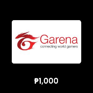 Garena Philippines ₱1,000 Gift Card product image