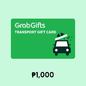 GrabTransport Philippines ₱1,000 Gift Card product image