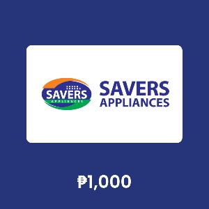 Savers Appliance ₱1,000 Gift Card product image