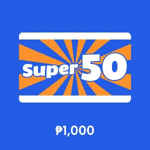 Super50 ₱1,000 Gift Card product image