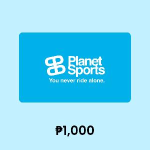 Planet Sports ₱1,000 Gift Card product image