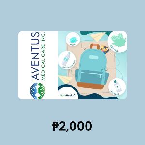 Aventus Medical Care ₱2,000 Gift Card product image