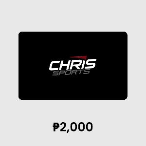 Chris Sports ₱2,000 Gift Card product image