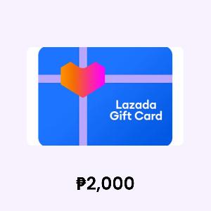 Lazada Philippines ₱2,000 Gift Card product image