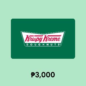 Krispy Kreme® Philippines ₱3,000 Gift Card product image
