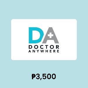 Doctor Anywhere ₱3,500 Gift Card product image