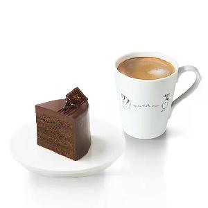 1 Dual Cacao Sachertorte (Slice) + 1 Americano (P) product image