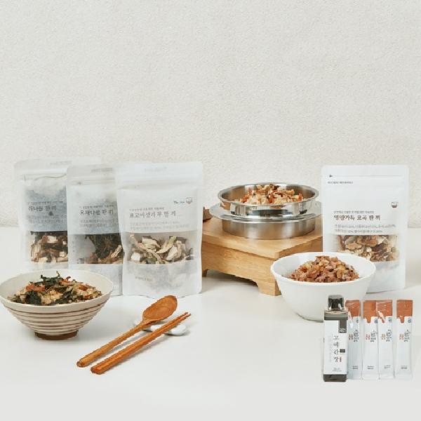 Dried Namul and Grain Pack 4 Types Set product image