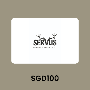 SERVUS SGD100 Gift Card product image