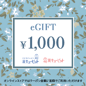 【Memorial】Nationwide Common Flower and Greenery Gift Card 1,000 yen product image