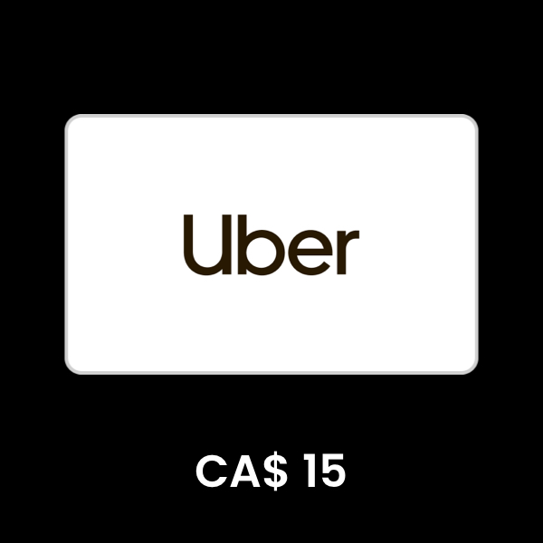Uber Canada CA$ 15 Gift Card product image