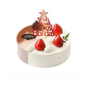 Holiday 초코반 딸기반 케이크(케이크 데코픽 포함) item image