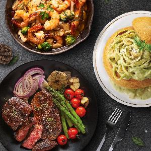 Black Label Signature Steak Set (Black Label + Gambas + Basil Cream Pane) item image
