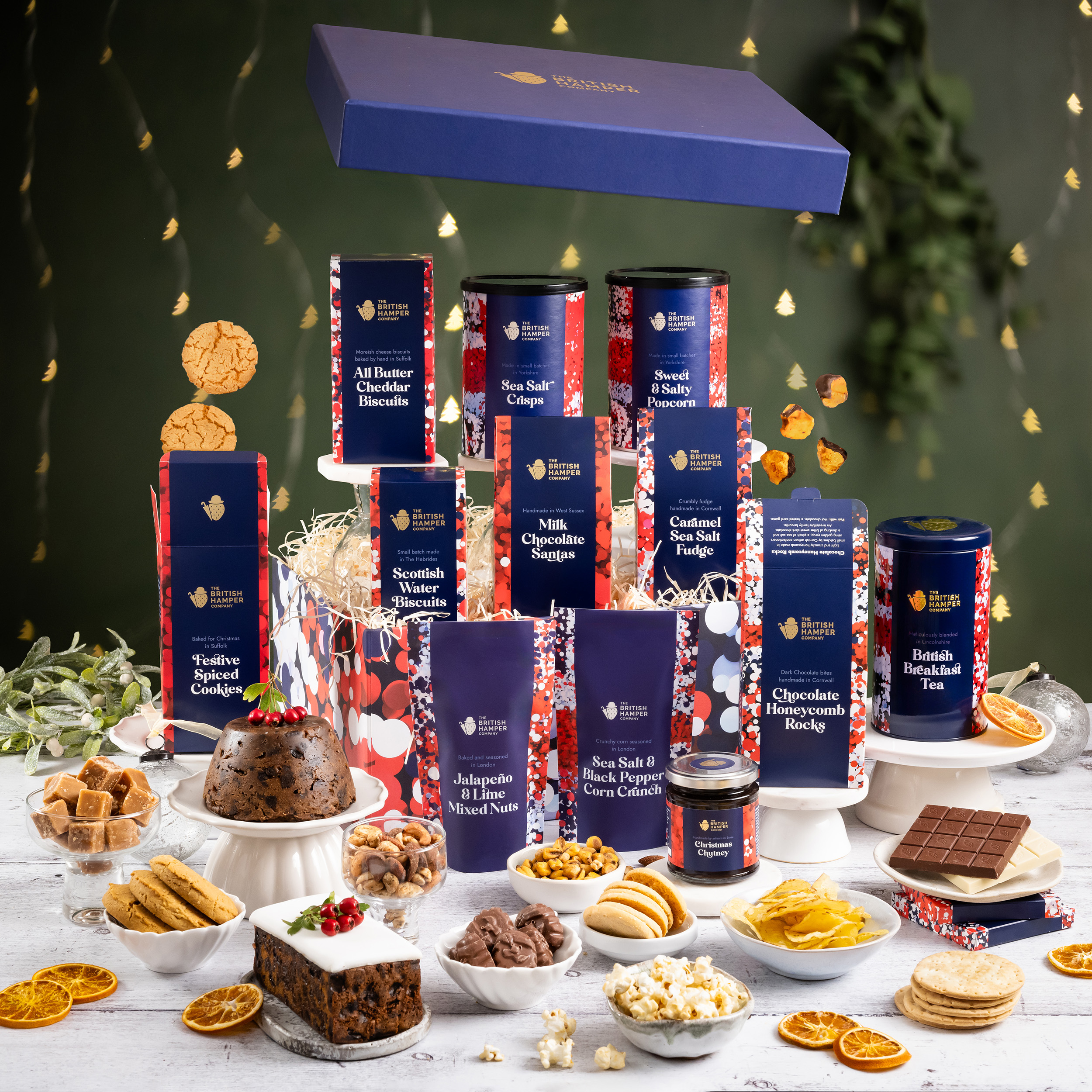 Only on SodaGift] The Happy Christmas Hamper (Authentic UK Edition) In  South Korea British Hamper | SodaGift, image size:2500x2500