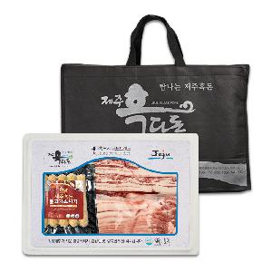 Jeju Black Pork Gift Set A (Black Pork Belly + Front Leg + Black Pork Bulgogi Sausage) product image