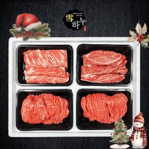 "풍성한 고기파티" 프리미엄 숙성 1++ 투뿔한우 정육세트 1호 2.2kg item image