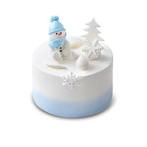 Snowman Visiting the Magic Castle (Blue) product image