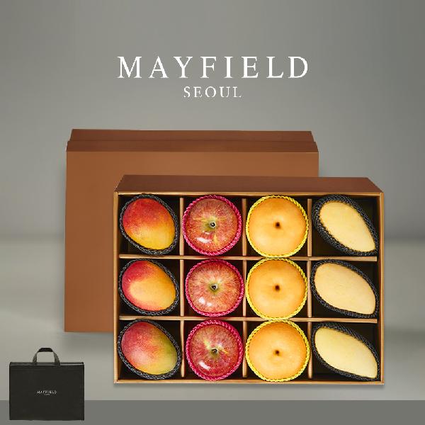 Golden Fruits 4-Selection Fruit Set A (Apples, Pears, Thai Mango, Apple Mango, 12 Pieces / 5.5kg) product image