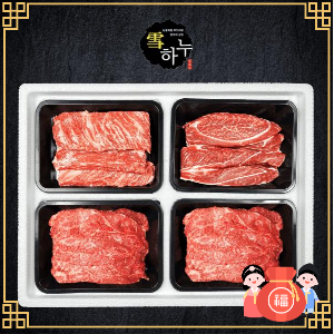 "Sirloin Bulgogi Set" Premium 1++ Grade Korean Beef Set #2 1.8kg product image