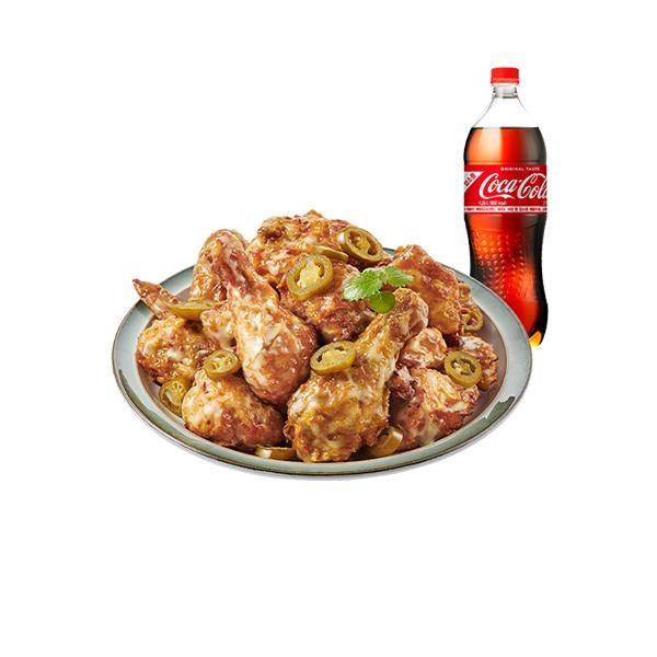 Spicy Pepper Mayo Chicken + Coke 1.25L product image