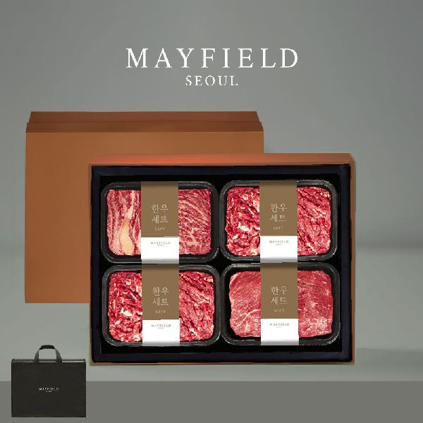 한우 냉장 1+등급 엄선11호(등심+불고기+불고기+국거리/부위별300g/총 1.2kg) item image