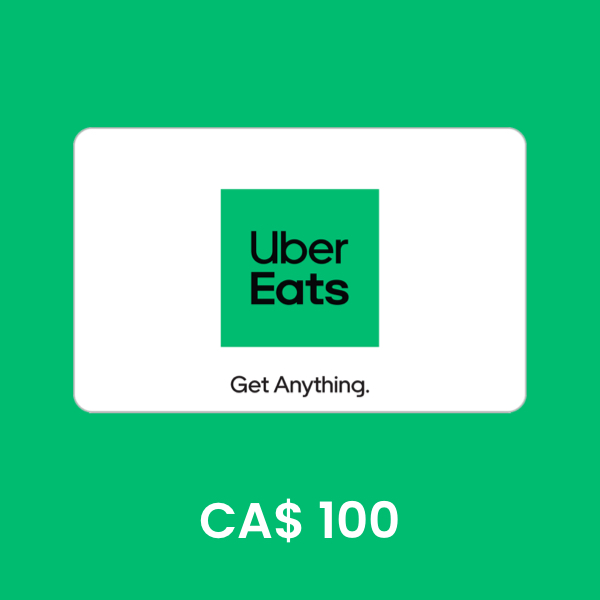 Uber Eats Canada CA$ 100 Gift Card product image