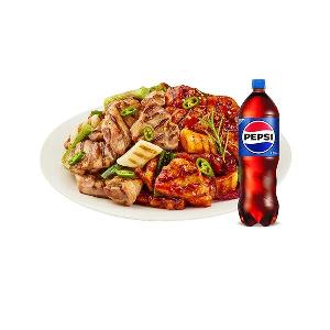 Half & Half Grilled Charcoal Chicken + Coke 1.25L product image