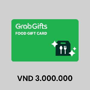 GrabGifts (Food) VND3000000 GiftCard product image